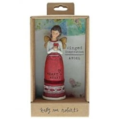 Kelly Rae Roberts Winged Insprition Angel – Heart To Heart -Toy Cheap Store 1002720388 3