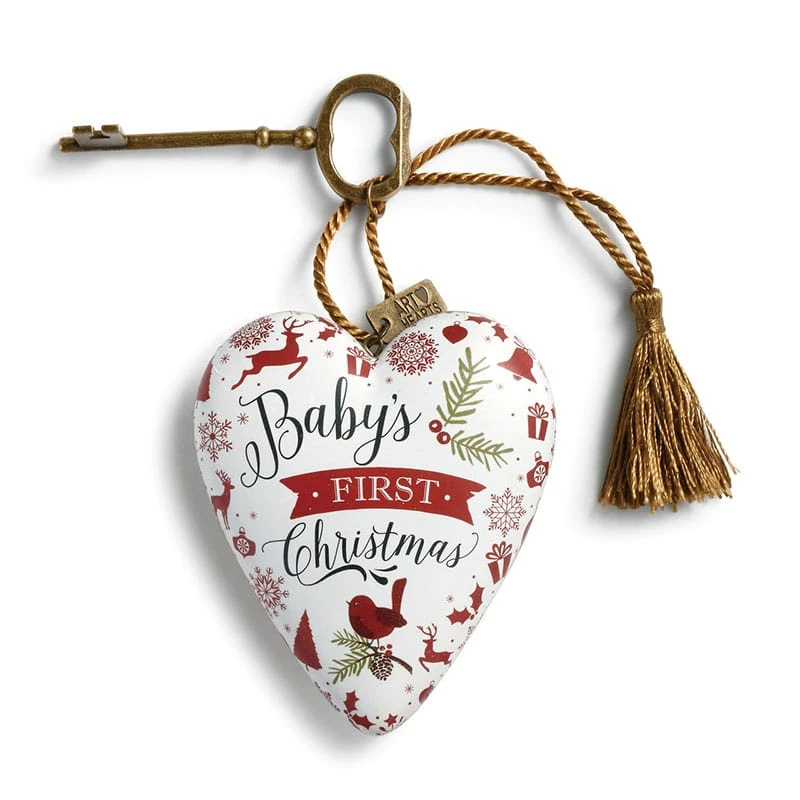 Art Hearts Baby’s First Christmas 3 Art Hearts Baby’s First Christmas