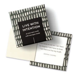 Thoughtfulls Pop-Open Cards – Live With Intention