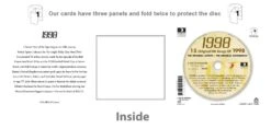 1998 Classic Years CD Card -Toy Cheap Store 1998 Inside