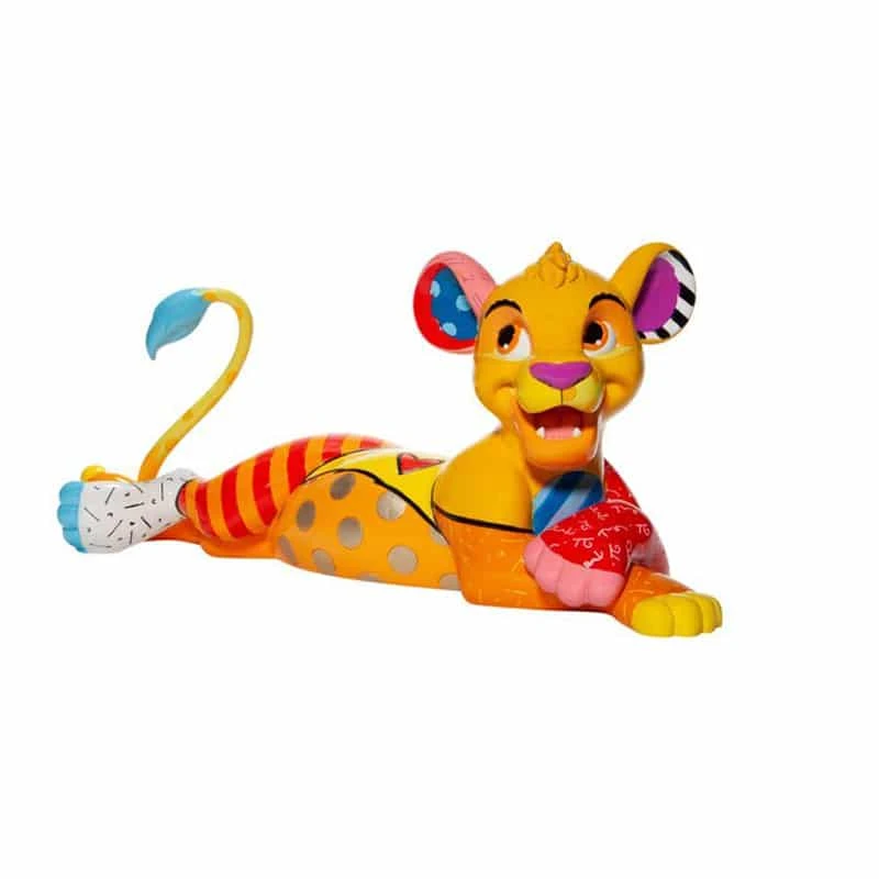 Disney By Britto – Big Fig Simba Figurine 4 Disney By Britto – Big Fig Simba Figurine - Image 2