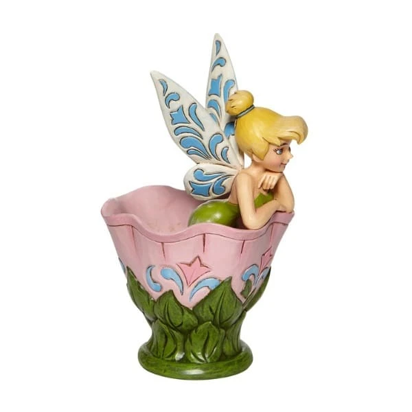 Disney Traditions – 15.9cm/6.25″ Tink Sitting In Flower 4 Disney Traditions – 15.9cm/6.25″ Tink Sitting In Flower - Image 2