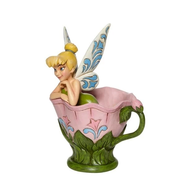 Disney Traditions – 15.9cm/6.25″ Tink Sitting In Flower 5 Disney Traditions – 15.9cm/6.25″ Tink Sitting In Flower - Image 3