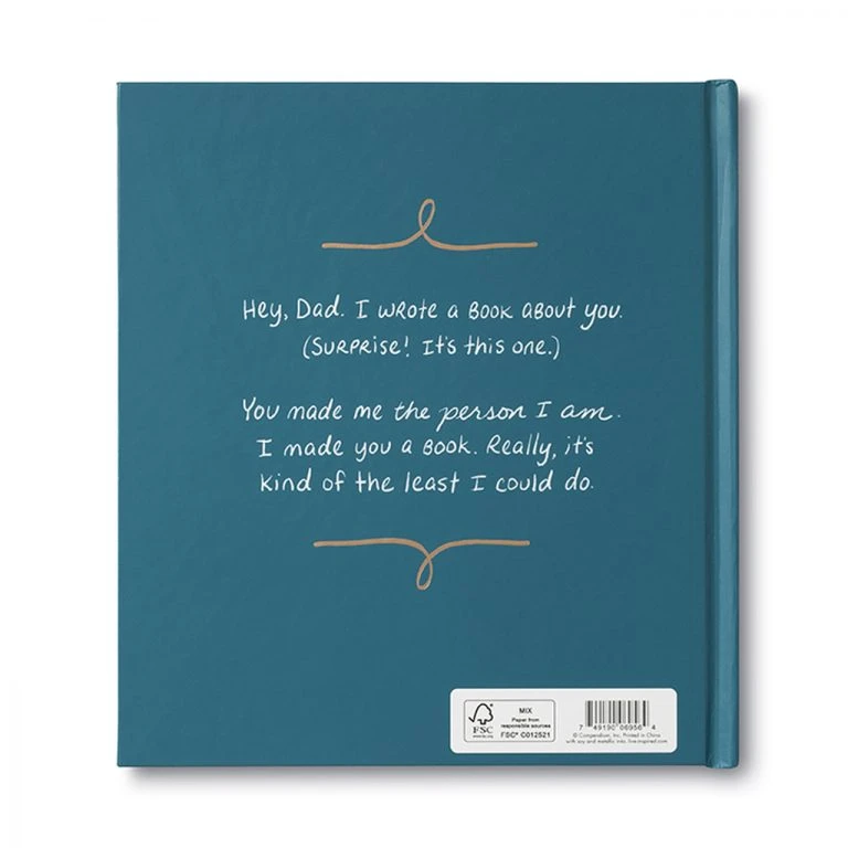 Gift Book: Dad, I Wrote A Book About You 8 Gift Book: Dad, I Wrote A Book About You - Image 6