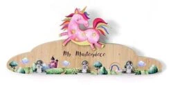 Flight Of Fancy Clip Board – Unicorn