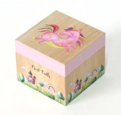 Flight Of Fancy First Tooth Box – Unicorn