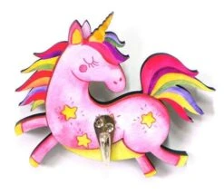Flight Of Fancy Wall Hook – Unicorn