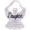 Reflective Words – Daughter Sentiment Angel Hanger
