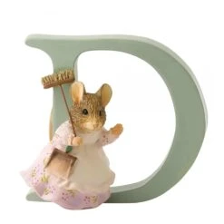 Beatrix Potter Alphabet – Letter D – Hunca Munca Sweeping