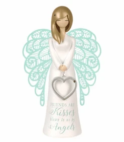 You Are An Angel Figurine – Friends Are Kisses Blown To Us By Angels