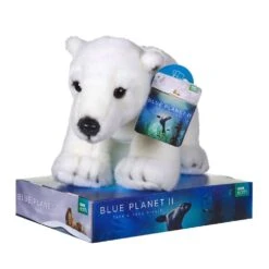 BBC Earth Animal Polar Bear Plush 25cm