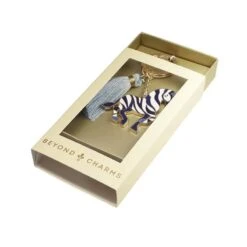 Beyond Charms Keychain – Zebra -Toy Cheap Store BCK006 3