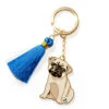 Beyond Charms Keychain – Pug -Toy Cheap Store BCK041