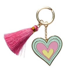 Beyond Charms Keychain – Heart