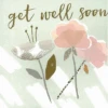 Blush Greeting Card With Gems – Get Well Soon -Toy Cheap Store BLU007