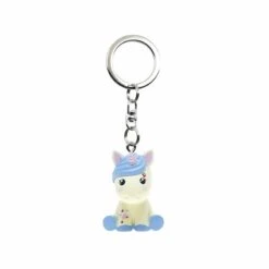 Candy Cloud Flossy Keychain