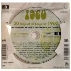 1960 Classic Years CD Card 8 1960 Classic Years CD Card -Toy Cheap Store CD Card 1960 2