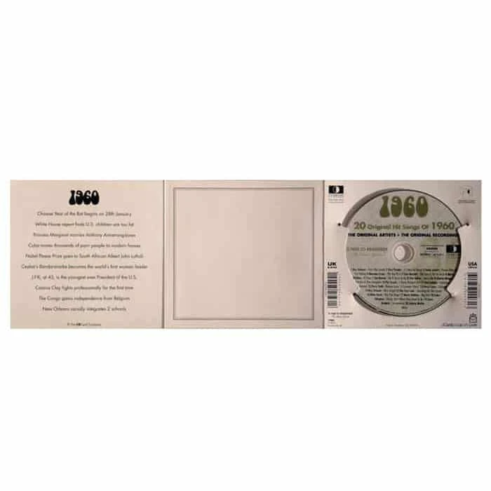 1960 Classic Years CD Card 6 1960 Classic Years CD Card - Image 4