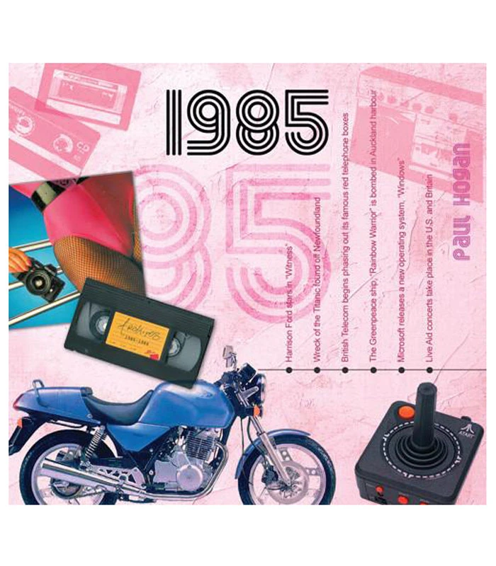 1985 Classic Years CD Card 4 1985 Classic Years CD Card - Image 2