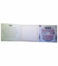 1989 Classic Years CD Card -Toy Cheap Store Classic Years CD Card1989c