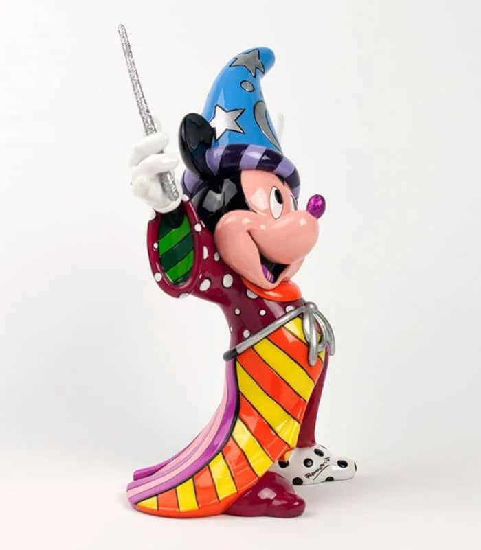 Britto Disney Sorcerer Mickey Mouse Large Figurine 4 Britto Disney Sorcerer Mickey Mouse Large Figurine - Image 2
