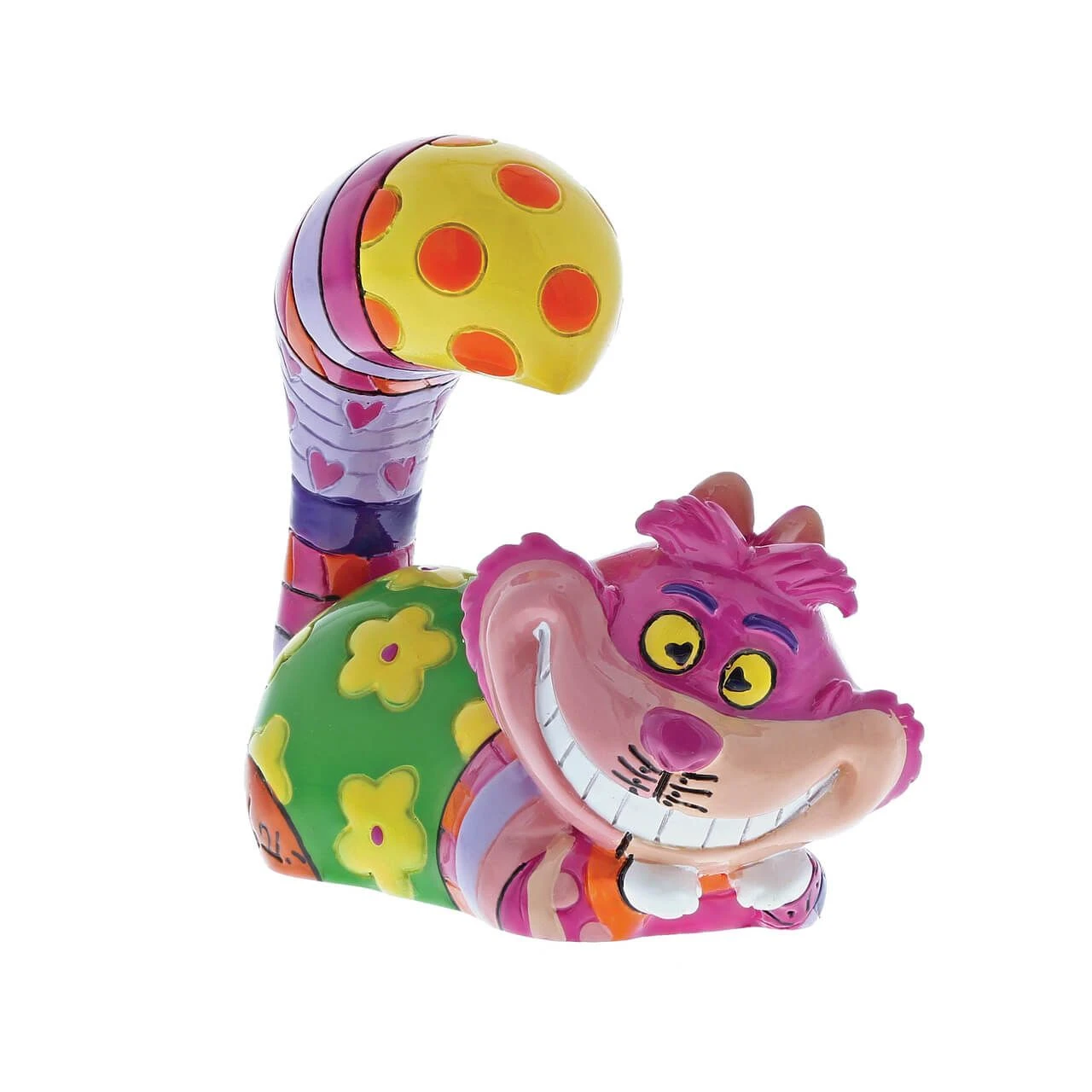 Disney By Britto – Cheshire Cat Lying Mini Figurine 3 Disney By Britto – Cheshire Cat Lying Mini Figurine
