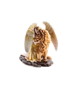 Fantasy Angel Figurine – Large Yellow Angel With Lion 9 Fantasy Angel Figurine – Large Yellow Angel With Lion -Toy Cheap Store GA LAF YLI 2