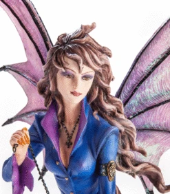 Fantasy Fairy Figurine – Executive Vampire Fairy With Pet Leopard -Toy Cheap Store GA LFF VL 4