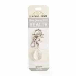 Something Forever – Clear Quartz Key Charm – Stone Of Health