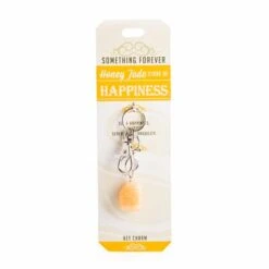 Something Forever – Honey Jade Key Charm – Stone Of Happiness