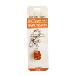 Something Forever – Red Jasper Key Charm – Stone Of Safe Travel