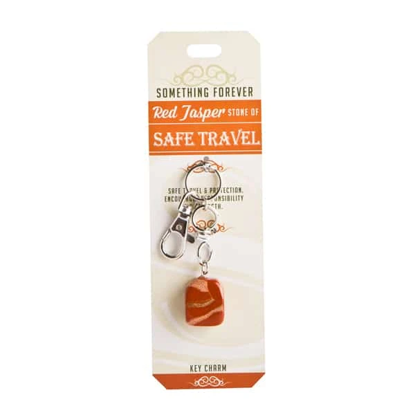 Something Forever – Red Jasper Key Charm – Stone Of Safe Travel 3 Something Forever – Red Jasper Key Charm – Stone Of Safe Travel