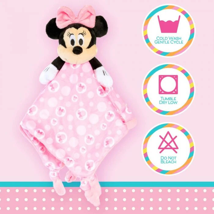 Disney Baby – Minnie Mouse Snuggle Baby Blanket 7 Disney Baby – Minnie Mouse Snuggle Baby Blanket - Image 5