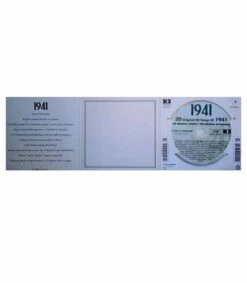 1941 Classic Years CD Card -Toy Cheap Store Music from your year1941c