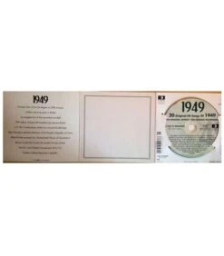 1949 Classic Years CD Card 9 1949 Classic Years CD Card -Toy Cheap Store Music from your year1949c