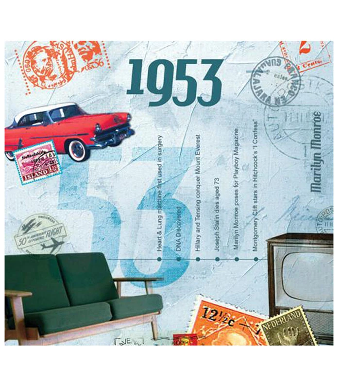 1953 Classic Years CD Card 4 1953 Classic Years CD Card - Image 2