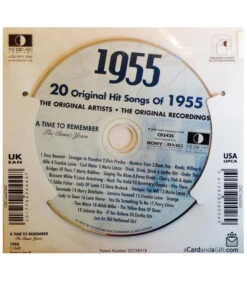 1955 Classic Years CD Card 8 1955 Classic Years CD Card -Toy Cheap Store Music from your year1955b