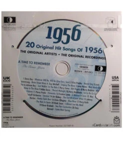 1956 Classic Years CD Card 8 1956 Classic Years CD Card -Toy Cheap Store Music from your year1956b