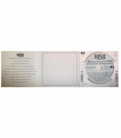 1959 Classic Years CD Card 9 1959 Classic Years CD Card -Toy Cheap Store Music from your year1959c