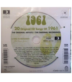 1961 Classic Years CD Card 8 1961 Classic Years CD Card -Toy Cheap Store Music from your year1961a