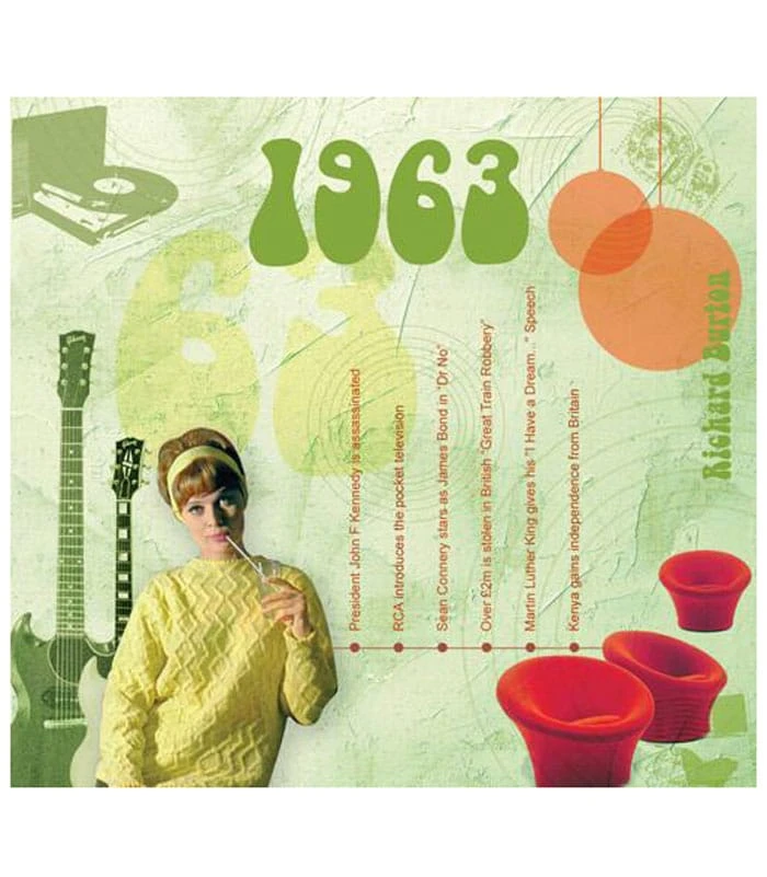 1963 Classic Years CD Card 4 1963 Classic Years CD Card - Image 2