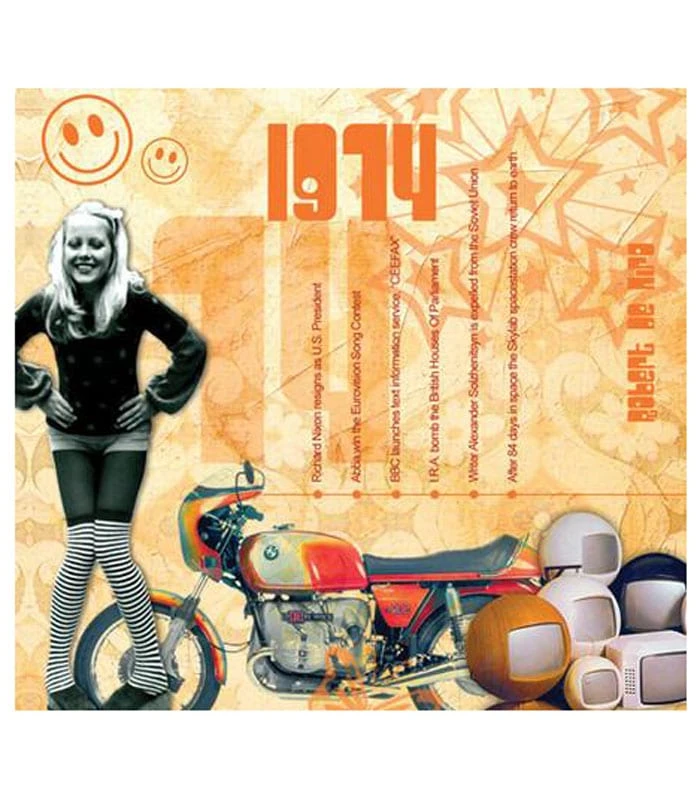 1974 Classic Years CD Card 4 1974 Classic Years CD Card - Image 2