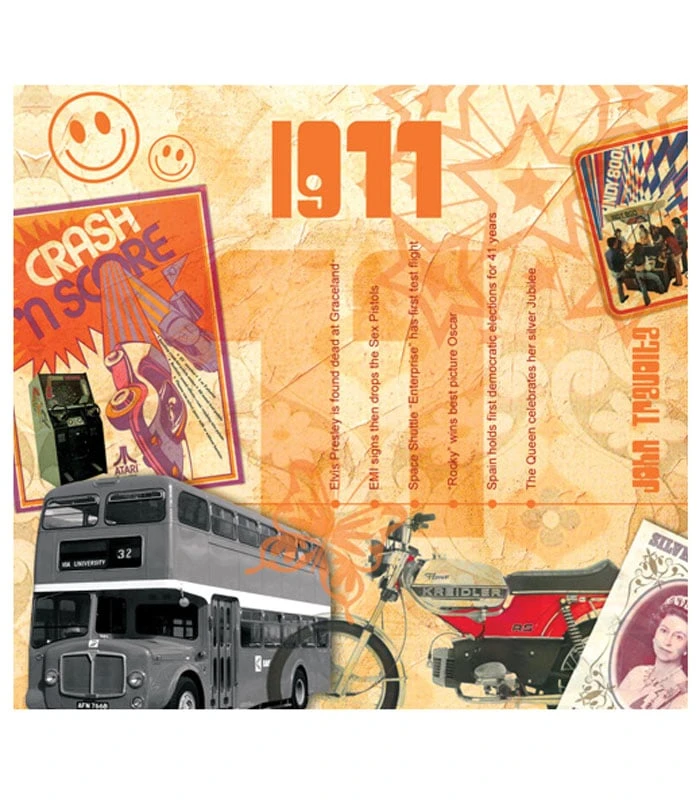 1977 Classic Years CD Card 4 1977 Classic Years CD Card - Image 2