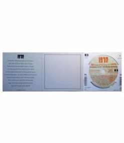 1978 Classic Years CD Card -Toy Cheap Store Music from your year1978c