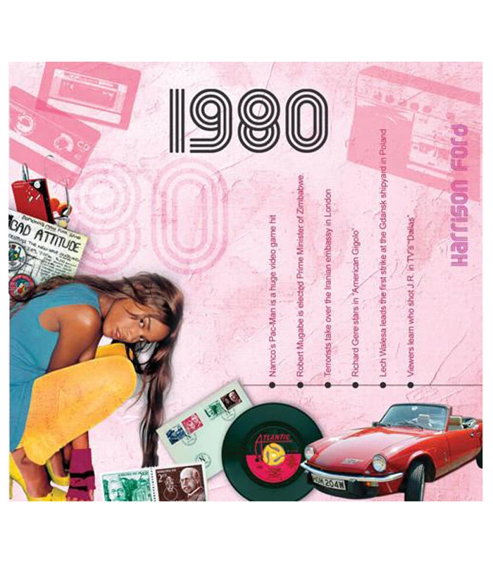 1980 Classic Years CD Card 4 1980 Classic Years CD Card - Image 2