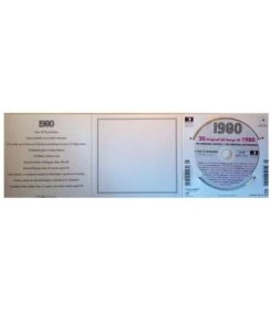 1980 Classic Years CD Card 9 1980 Classic Years CD Card -Toy Cheap Store Music from your year1980c