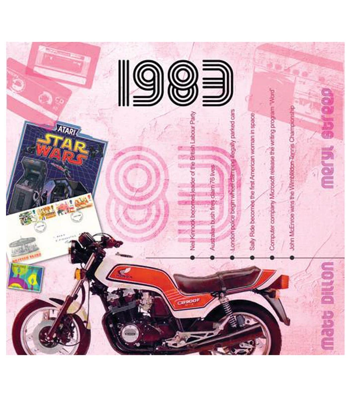 1983 Classic Years CD Card 4 1983 Classic Years CD Card - Image 2