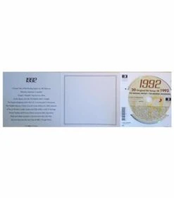 1992 Classic Years CD Card 9 1992 Classic Years CD Card -Toy Cheap Store Music from your year1992c