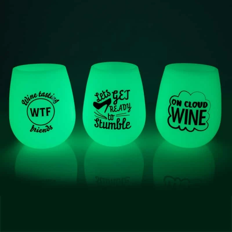 Glow-in-the-Dark Wine Cup – Party 6 Glow-in-the-Dark Wine Cup – Party - Image 4
