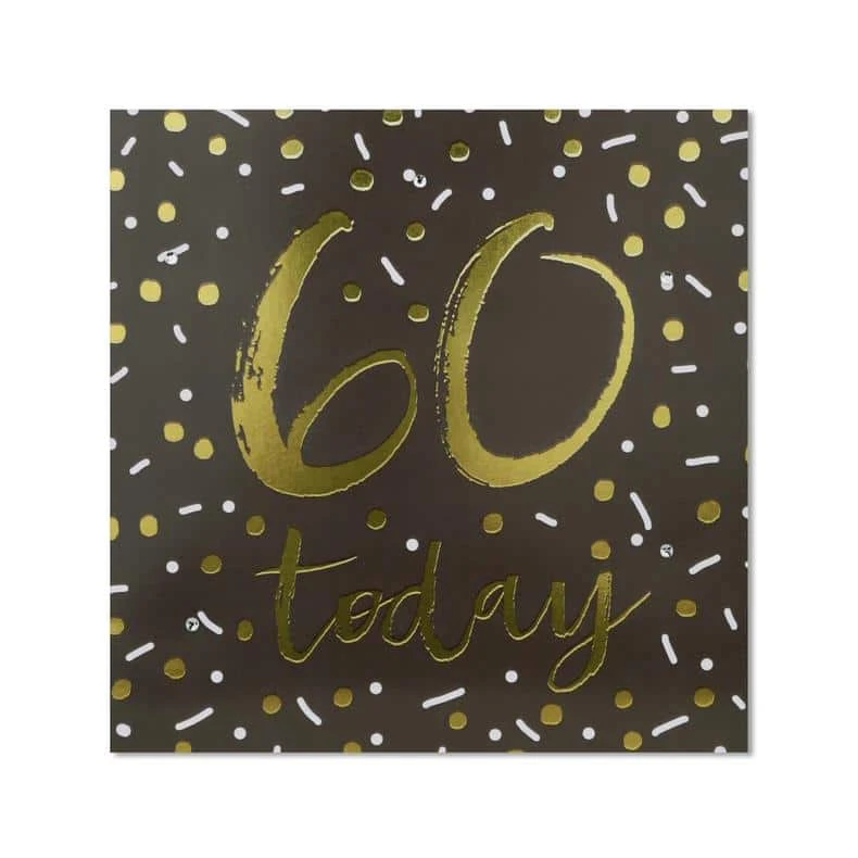 Classic Piano Birthday Card – 60 Today 3 Classic Piano Birthday Card – 60 Today